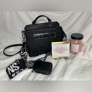 🗝️Steve Madden Black Bevelyn-S Satchel Bag 🗝️